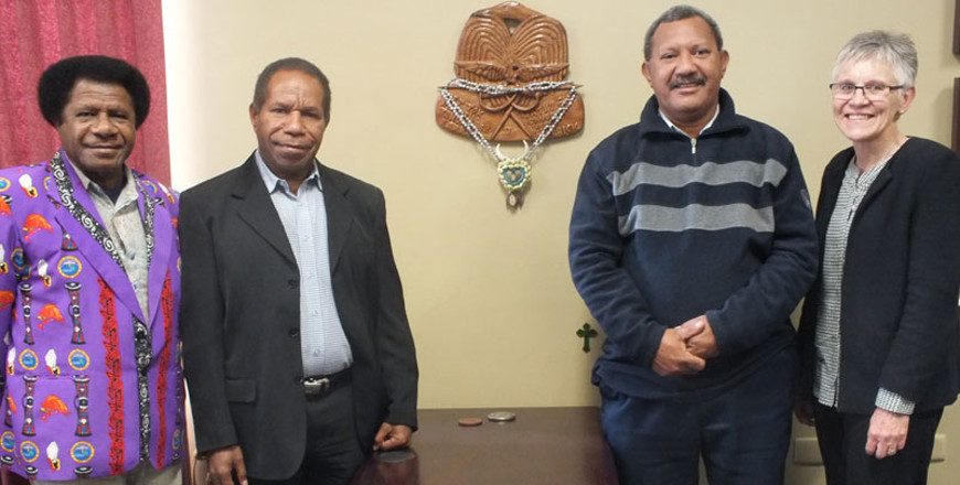 PNG church leaders visit thumbnail