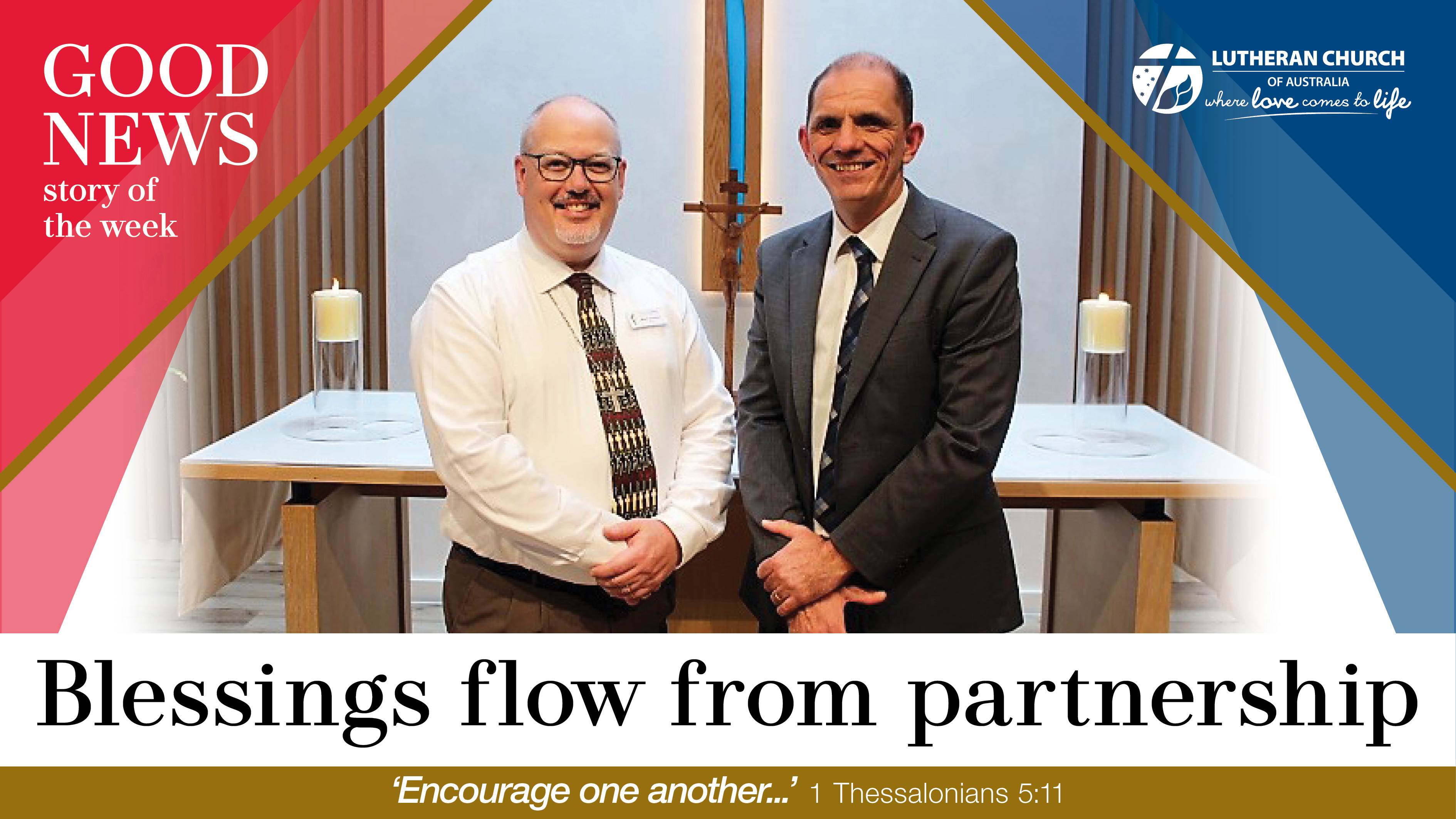 Blessings flow from partnership thumbnail