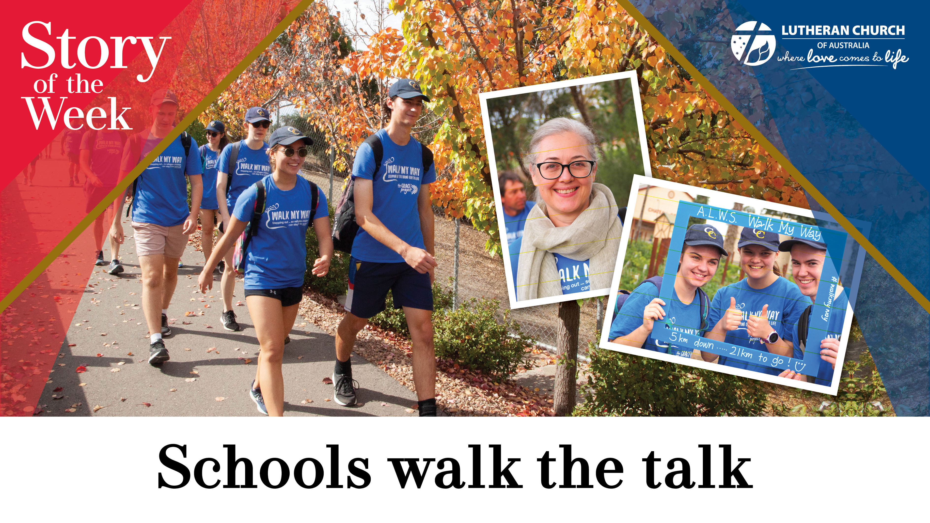 Schools walk the talk thumbnail