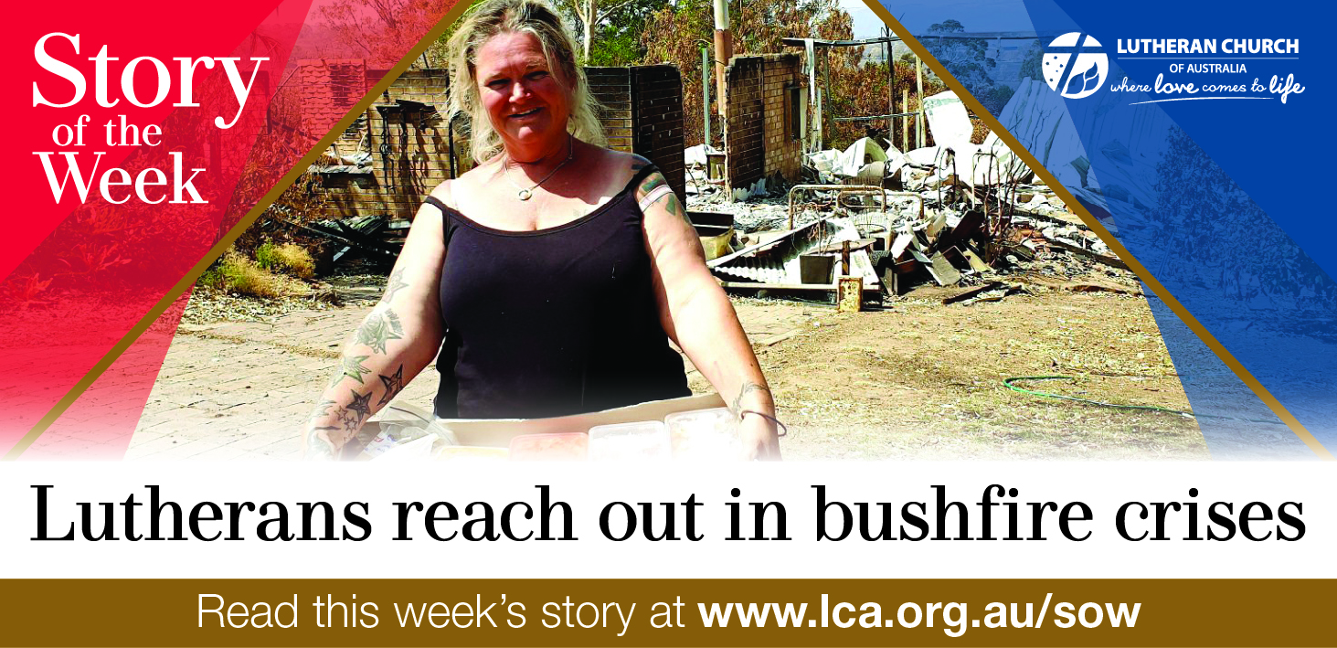 Lutherans reach out in bushfire crises thumbnail