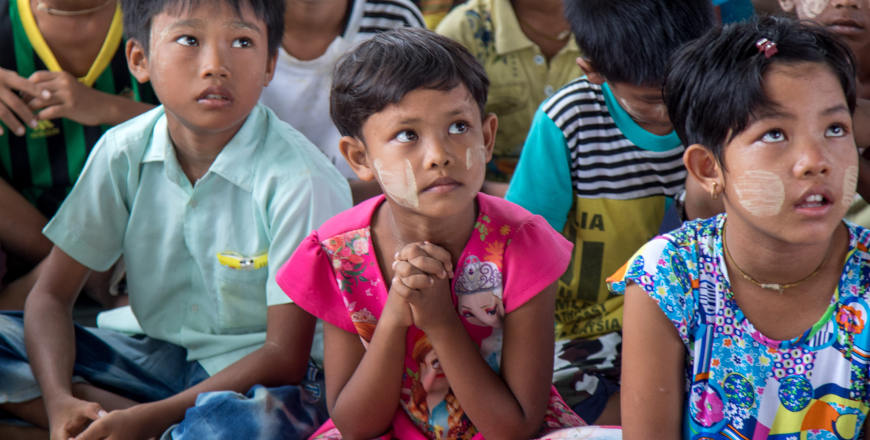 Praying for peace in Myanmar thumbnail