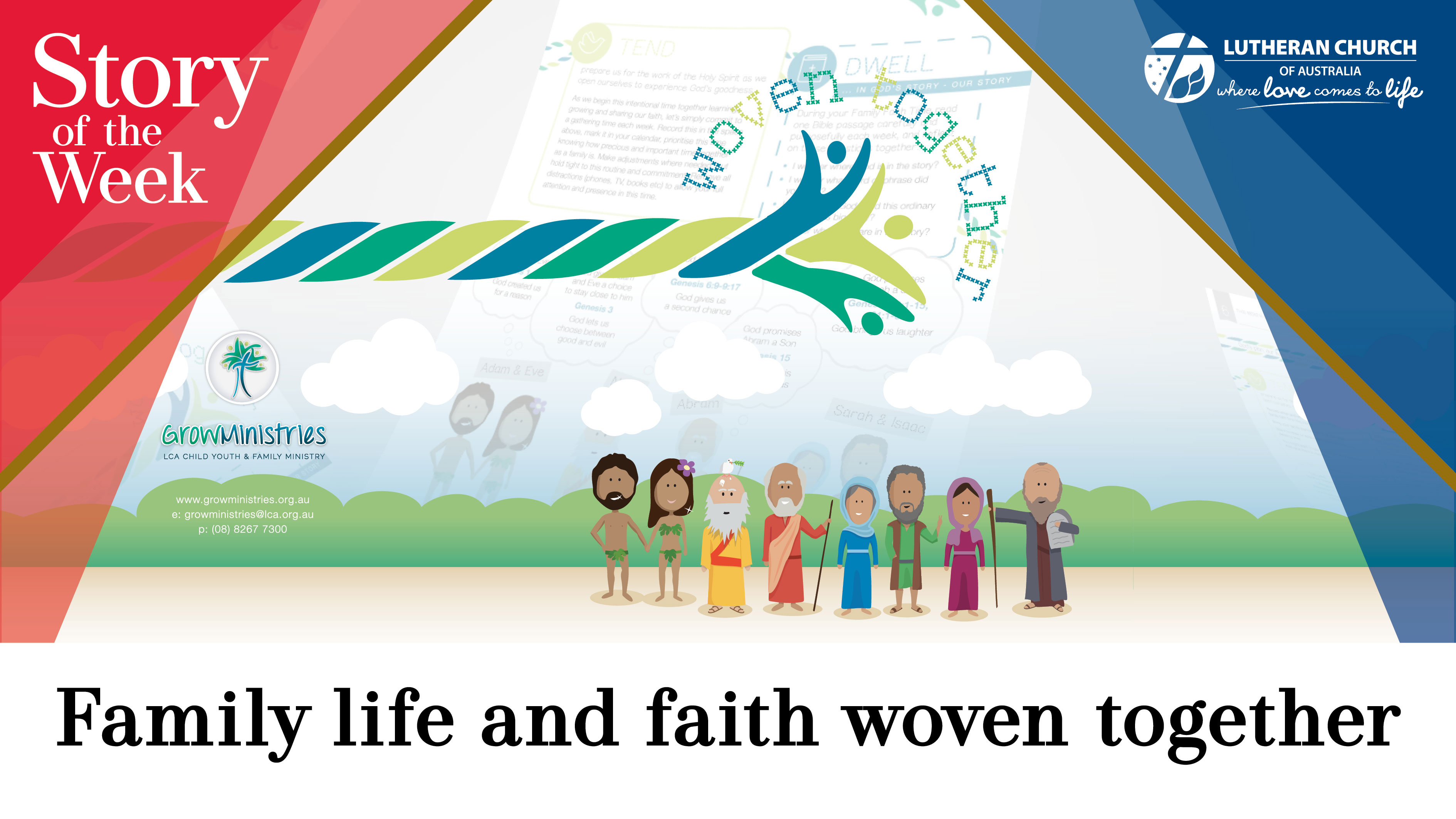 Family life and faith woven together thumbnail