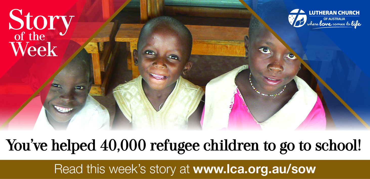 You've helped 40,000 refugee children go to school! thumbnail
