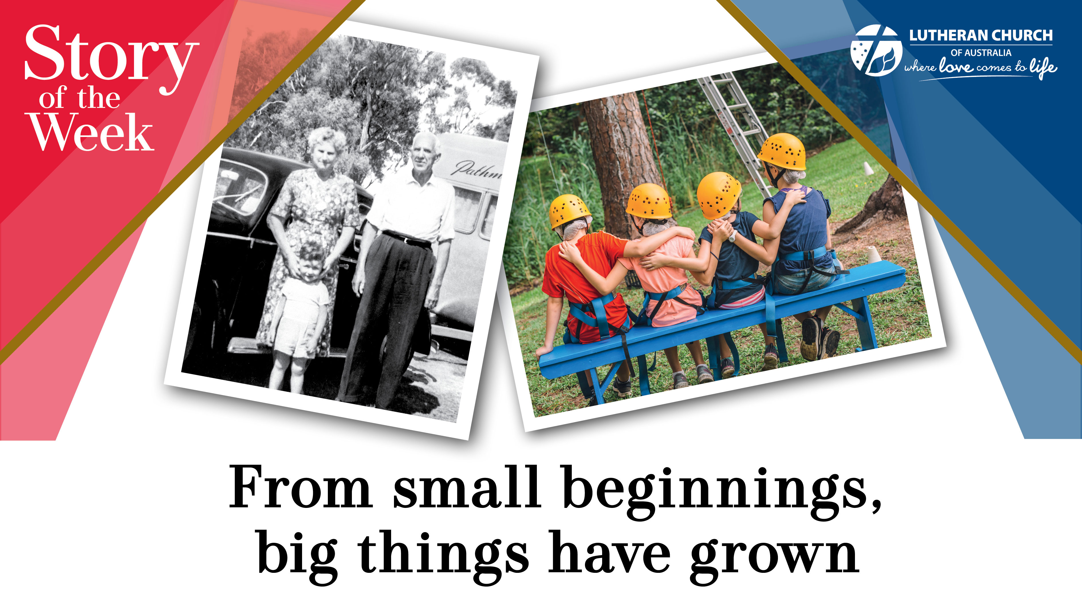 From small beginnings, big things have grown thumbnail
