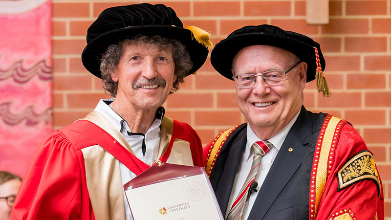 Doctorate awarded to Robin Mann thumbnail