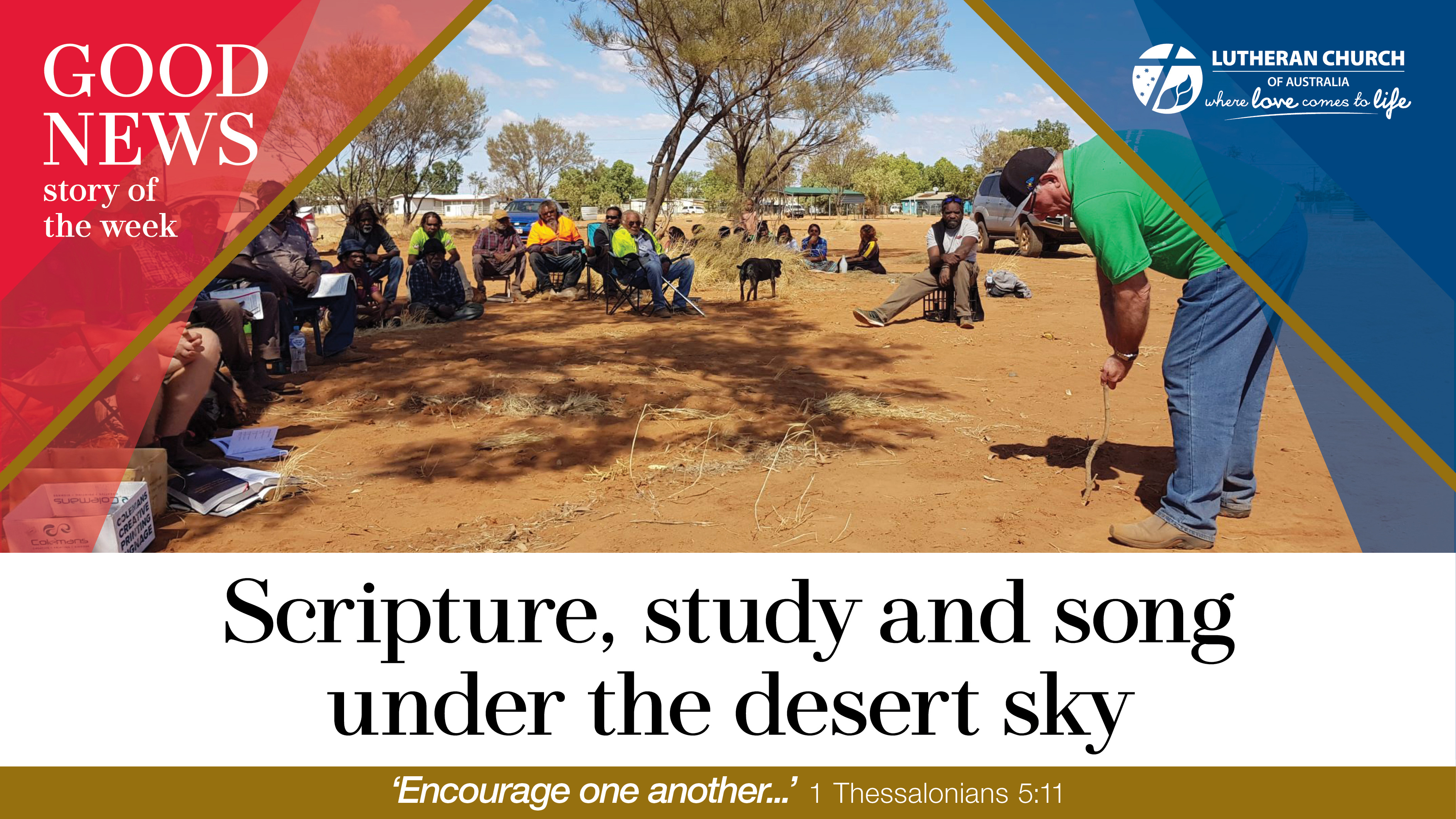 Scripture, study and song under the desert sky thumbnail