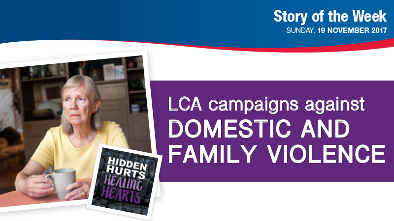 LCA campaigns against domestic violence thumbnail