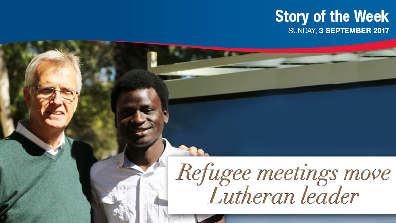 Refugee meetings move Lutheran leader thumbnail