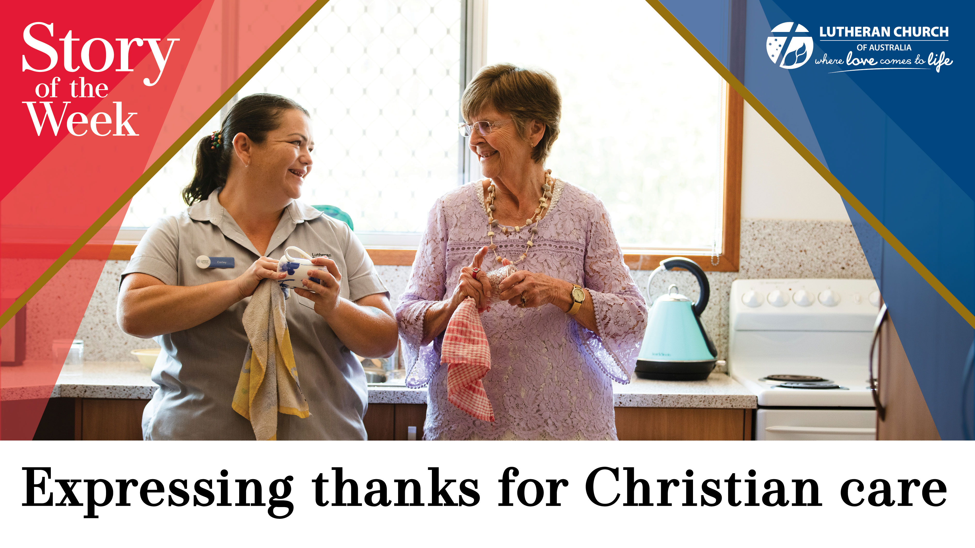 Expressing thanks for Christian care thumbnail