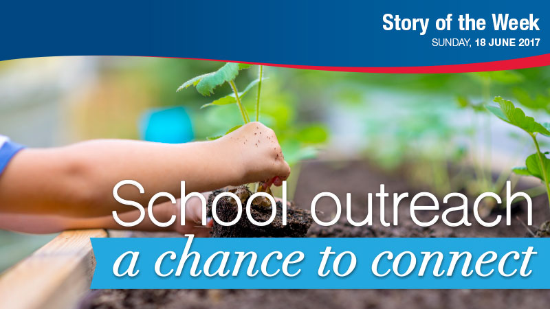 School outreach a chance to connect thumbnail