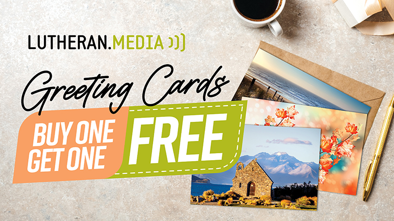 Lutheran Media greeting cards on sale thumbnail